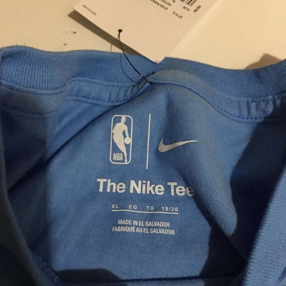Memphis Grizzlies Nike T-Shirt Youth XL (18/20) Boys Blue NBA NWT - Picture 5 of 11